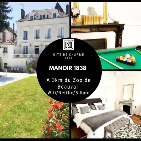 Manoir 1838 à - 3 km du Zoo de Beauval&proche des châteaux Saint-Aignan  Exterior foto